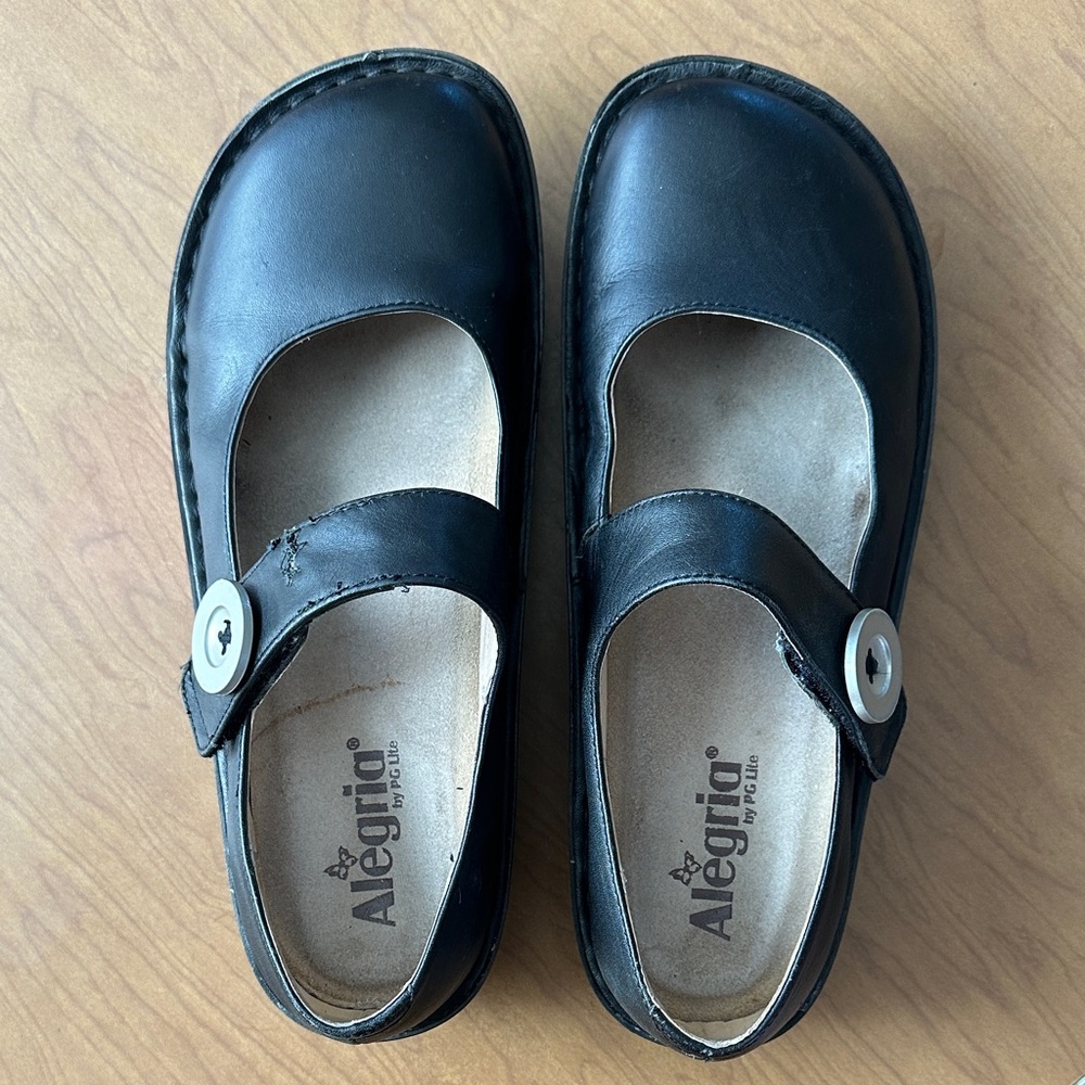 Alegria Paloma Classic Black Shoes